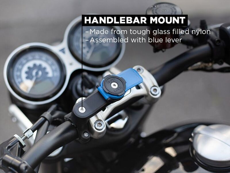 quad lock smartphone handlebar mount