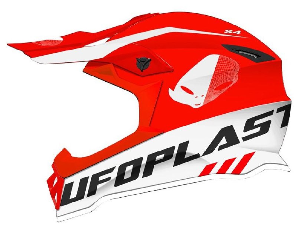 UFO youth helm red